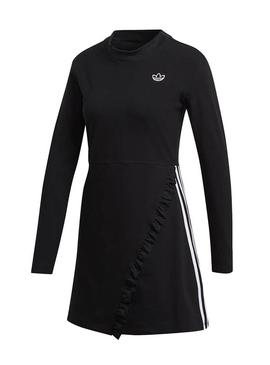 Vestido Adidas Pleat Preto para Mulher