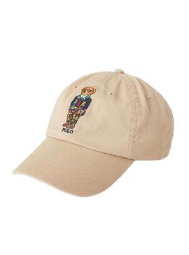 Gorro Polo Ralph Lauren Teddy Beige Homem y Mulher