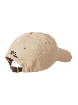 Gorro Polo Ralph Lauren Teddy Beige Homem y Mulher