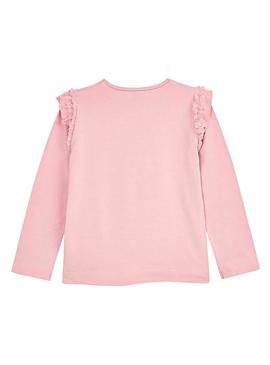 T-Shirt Mayoral Boneca Rosa para Menina