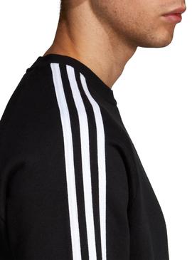 Sweat Adidas 3 Stripes Preto para Homem