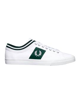 Tênis Fred Perry Underspin Branco e Verde