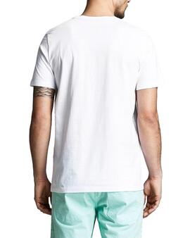 T-Shirt Jack and Jones Dores de Homem Branco