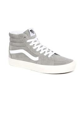 vans sk8 hi cinza
