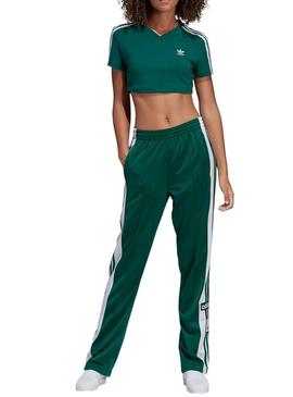 Calças Adidas Adibreak Verde para Mulher