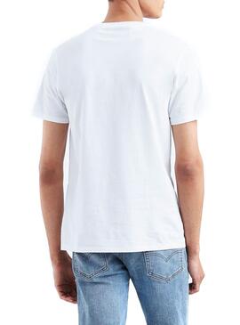 T- Shirt Levis Setin Logo Branco