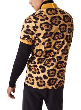 Polo Lacoste x National Geographic Leopard Homem