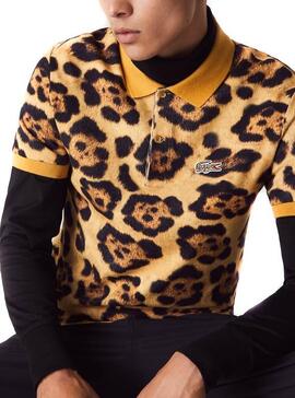 Polo Lacoste x National Geographic Leopard Homem