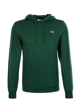 Sweat Lacoste Basic Capuz Verde para Homem