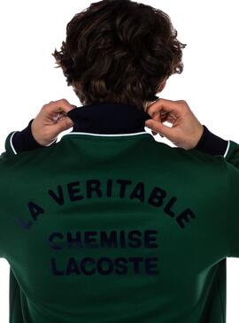 Casaca Lacoste La Veritable Verde para Homem