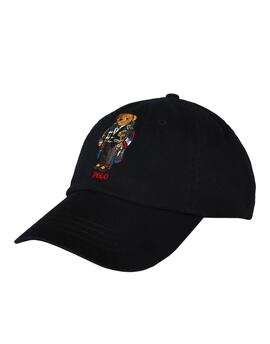 Boné Polo Ralph Lauren Bear Preto para Homem