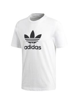 T- Shirt Adidas Trefoil Branco