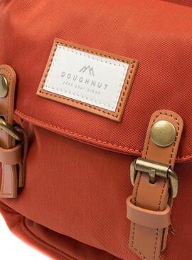 Mochila Doughnut Macaroon Mini Earth Tone Vermelho