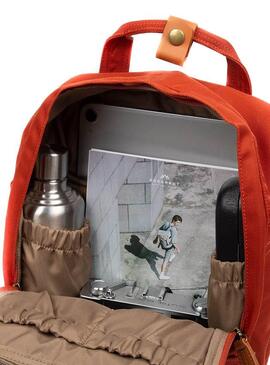 Mochila Doughnut Macaroon Mini Earth Tone Vermelho