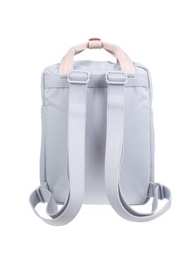 Mochila Doughnut Macaroon Mini Nature Azul