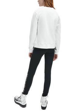 Sweat Calvin Klein Monogram Branco para Menina