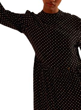 Vestido Superdry Skylar Preto Bolinhas Mulher