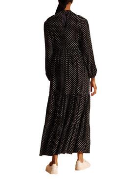 Vestido Superdry Skylar Preto Bolinhas Mulher