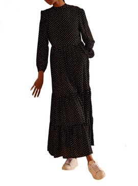 Vestido Superdry Skylar Preto Bolinhas Mulher