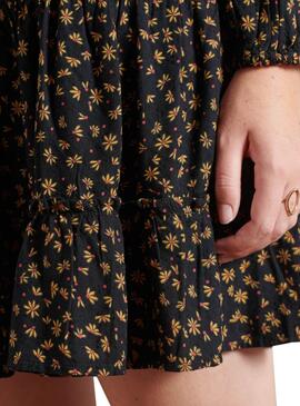 Vestido Superdry Richelle Impressão para Mulher