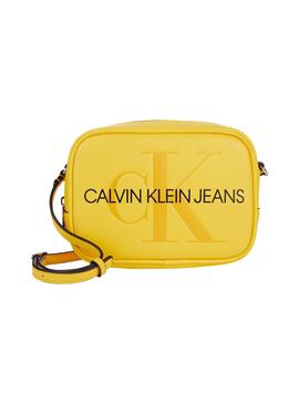 Bolsa Calvin Klein Camera Amarelo para Mulher