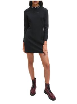 Vestido Calvin Klein Milano Preto para Mulher