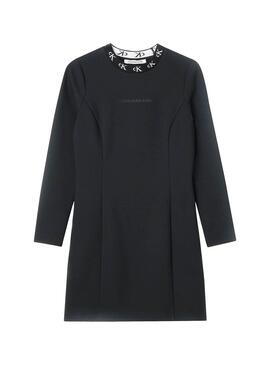 Vestido Calvin Klein Milano Preto para Mulher
