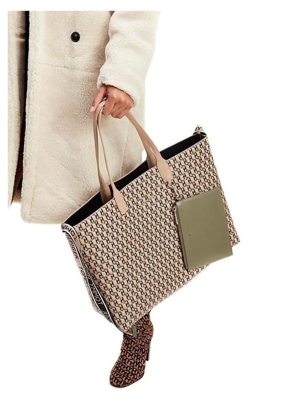 Bolsa tommy online hilfiger beige