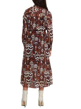 Vestido Only Eloise Beige para Mulher