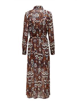 Vestido Only Eloise Beige para Mulher