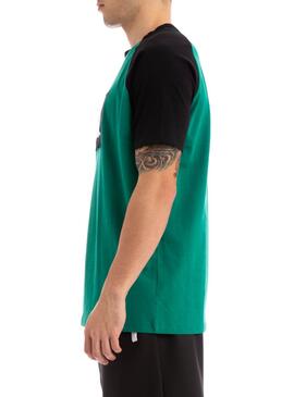 T-Shirt Kappa Baria Verde Homem
