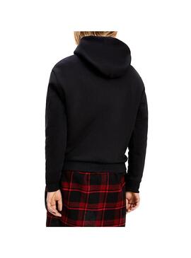 Sweat Tommy Jeans Linear Logo Preto para Mulher