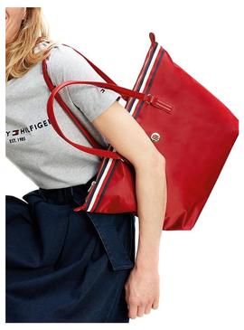 Bolsa Tommy Hilfiger Poppy Vermelho para Mulher