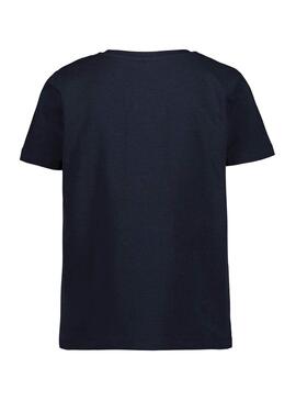 T-Shirt Name It Hicamo Azul Marinho para Menino