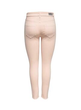Calças Only Blush Pink para Mulher
