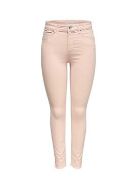 Calças Only Blush Pink para Mulher