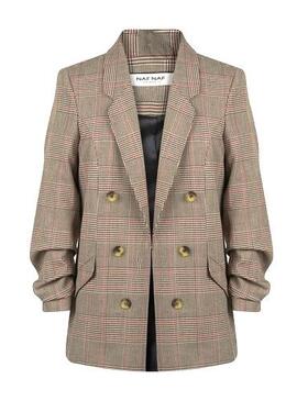 Blazer Naf Naf Eclarence Beige para Mulher