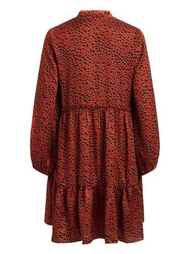 Vestido Vila Viramdi Tullan Vermelho para Mulher