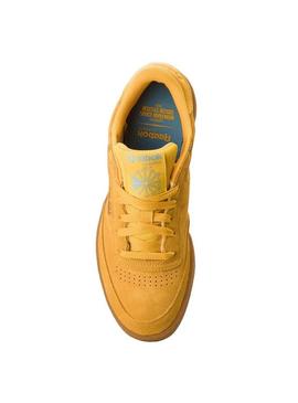 Tênis Reebok Club C 85 MU Amarelo Homem