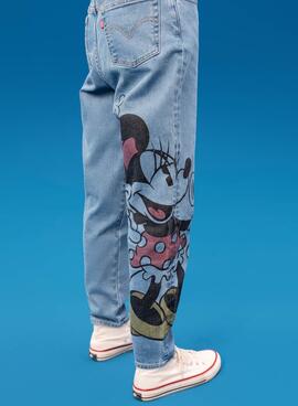 Jeans Levis x Disney Boyfriend Mulher