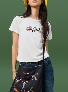 T-Shirt Levis x Disney and Friends Branco Mulher