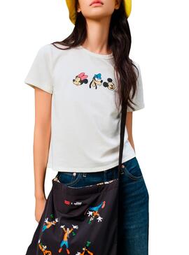 T-Shirt Levis x Disney and Friends Branco Mulher