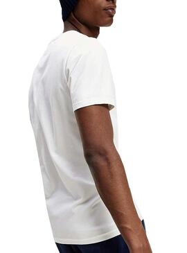 T-Shirt Tommy Jeans Stretch Branco para Homem