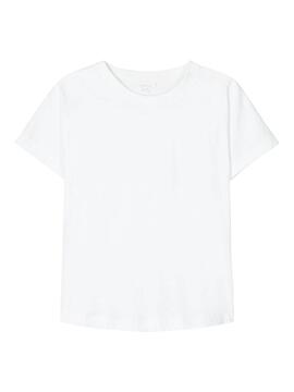 T-Shirt Name It Tixy Branco para Menina