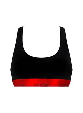Bralette Calvin Klein Unlined Preto para Mulher