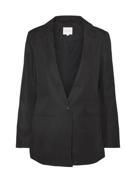 Blazer Vila Vibrendy Preto para Mulher