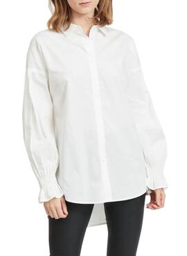 Camisa Vila Vigami Branco para Mulher