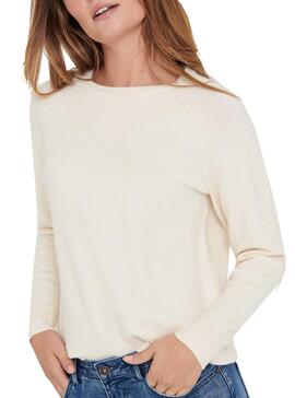 Camisola Only Lesly Beige para Mulher