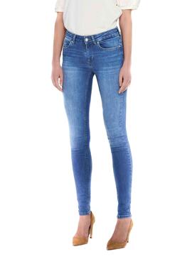 Jeans Only Blush Life Mid para Mulher