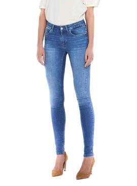 Jeans Only Blush Life Mid para Mulher